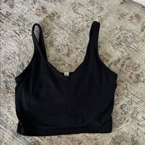 Lululemon Athletica Black Tank Top
